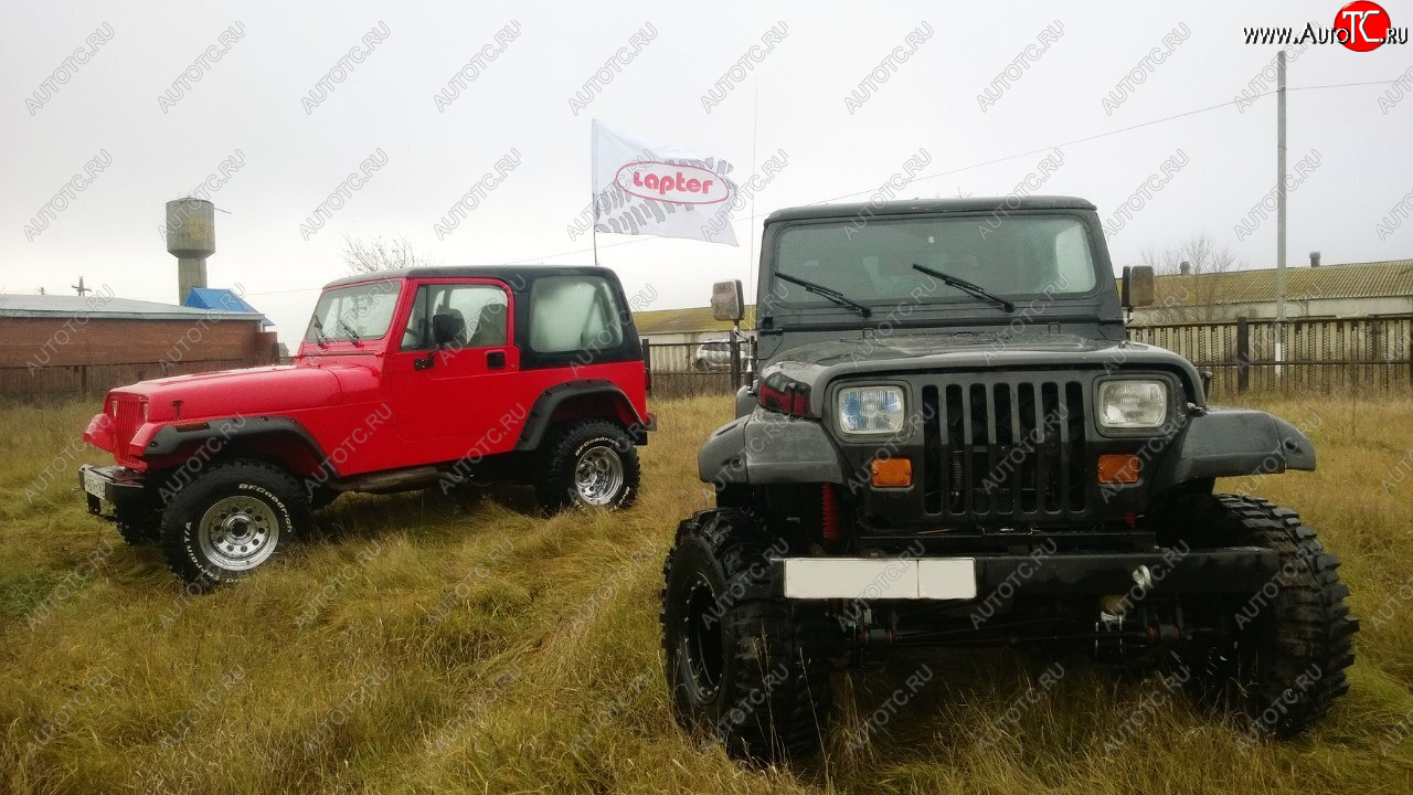 18 999 р. Расширители арок Jeep Wrangler LAPTER (YJ) LAPTER jr  с доставкой в г. Майкоп
