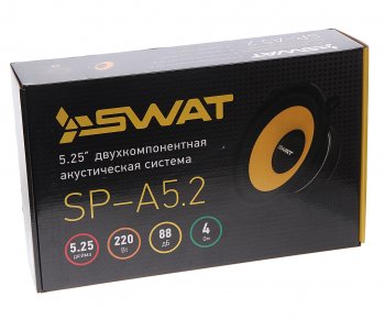 2 899 р. Колонки компонентные 5 (13см) 50ВТ SWAT SWAT sp-a5.2  с доставкой в г. Майкоп. Увеличить фотографию 3