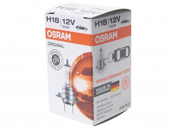 669 р. Лампа 12V H18 65W PY26d-1 OSRAM OSRAM 64180l  с доставкой в г. Майкоп. Увеличить фотографию 2