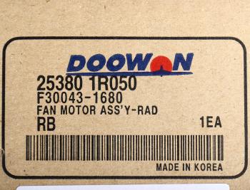 5 799 р. Вентилятор HYUNDAI Solaris (10-) охлаждения электрический в сборе DOOWON DOOWON 25380-1r050  с доставкой в г. Майкоп. Увеличить фотографию 6