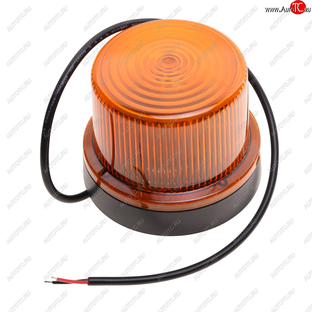 3 369 р. Маяк проблесковый 1224V светодиодный стационарный желтый MEGAPOWER MEGAPOWER 370-34-001  с доставкой в г. Майкоп