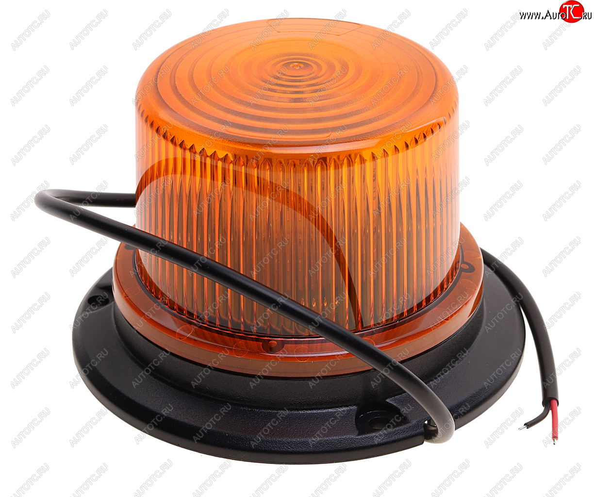 2 989 р. Маяк проблесковый 1224V светодиодный стационарный желтый MEGAPOWER MEGAPOWER 370-34-002  с доставкой в г. Майкоп