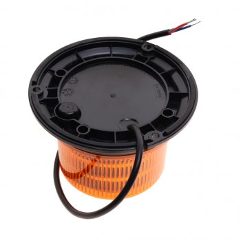 2 779 р. Маяк импульсный 1224V светодиодный стационарный желтый MEGAPOWER MEGAPOWER 370-34-006  с доставкой в г. Майкоп. Увеличить фотографию 2