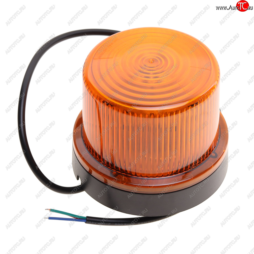 2 469 р. Маяк импульсный 1224V светодиодный стационарный желтый MEGAPOWER MEGAPOWER 370-34-003  с доставкой в г. Майкоп