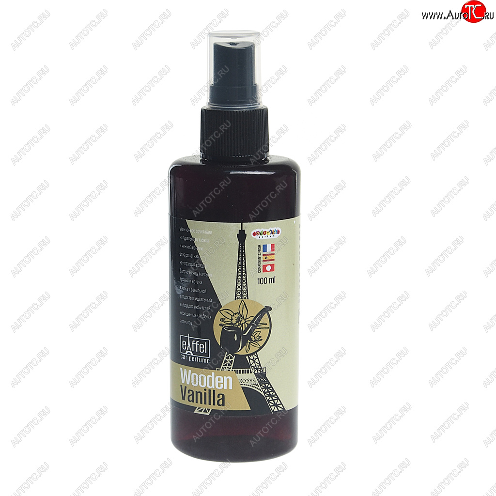 127 р. Ароматизатор спрей (wooden vanilla) 100мл Eiffel Tobacco FOUETTE FOUETTE ef-09  с доставкой в г. Майкоп