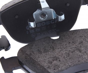 6 449 р. Колодки тормозные передние (4шт.) BOSCH BMW X5 E70 дорестайлинг (2006-2010)  с доставкой в г. Майкоп. Увеличить фотографию 2