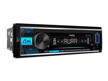 4 899 р. Магнитола автомобильная 1DIN AURA AURA amh-605bt AURA amh-605bt  с доставкой в г. Майкоп. Увеличить фотографию 1
