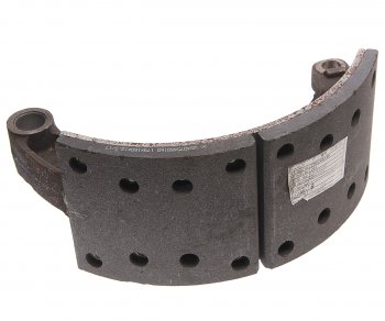 4 099 р. Колодка тормозная SITRAK HOWO передняя левая с накладками (мост VGD95) (1шт.) OE SITRAK az9761451160  с доставкой в г. Майкоп. Увеличить фотографию 1
