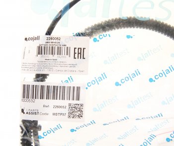 2 089 р. Датчик АБС DAF угловой L=1010мм COJALI COJALI 2260052  с доставкой в г. Майкоп. Увеличить фотографию 2