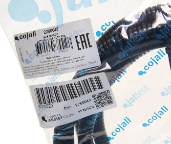 2 659 р. Датчик АБС RENAULT угловой (L=2430мм) COJALI COJALI 2260045  с доставкой в г. Майкоп. Увеличить фотографию 3