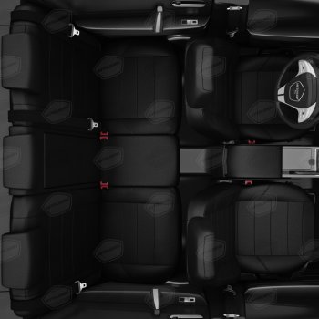 8 549 р. Авточехлы SKODA Rapid (12-) VW Polo (20-) задняя спинка 40x60 экокожа черные комплект AVTOLIDER AVTOLIDER vw28-0104-ec01  с доставкой в г. Майкоп. Увеличить фотографию 8