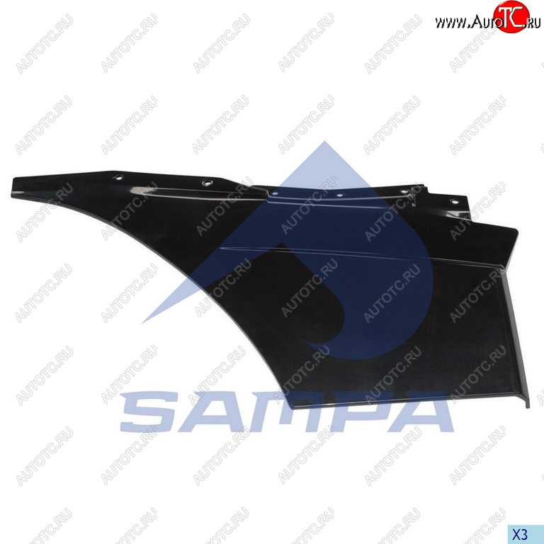 3 389 р. Накладка VOLVO FH 1V двери нижняя правая SAMPA SAMPA 18300091  с доставкой в г. Майкоп