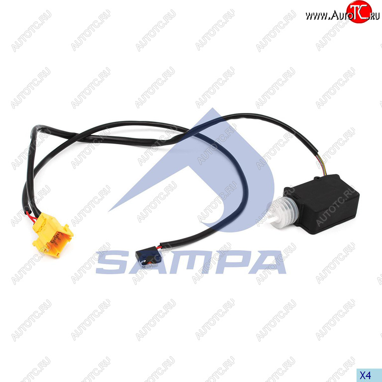 3 599 р. Привод замка двери VOLVO FH12,FM12 SAMPA SAMPA 034.486  с доставкой в г. Майкоп