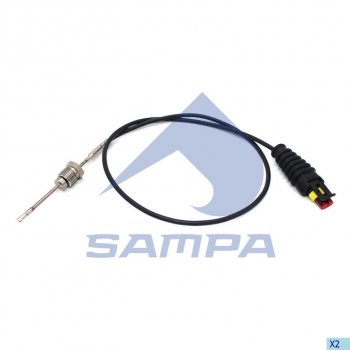 3 179 р. Датчик температуры DAF XF105,XF95 отработавших газов (ЕВРО-5) SAMPA SAMPA 096.2360  с доставкой в г. Майкоп. Увеличить фотографию 1