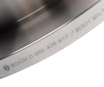 3 499 р. Диск тормозной VW T4 (90-03) передний (1шт.) BOSCH BOSCH 0986478613  с доставкой в г. Майкоп. Увеличить фотографию 4