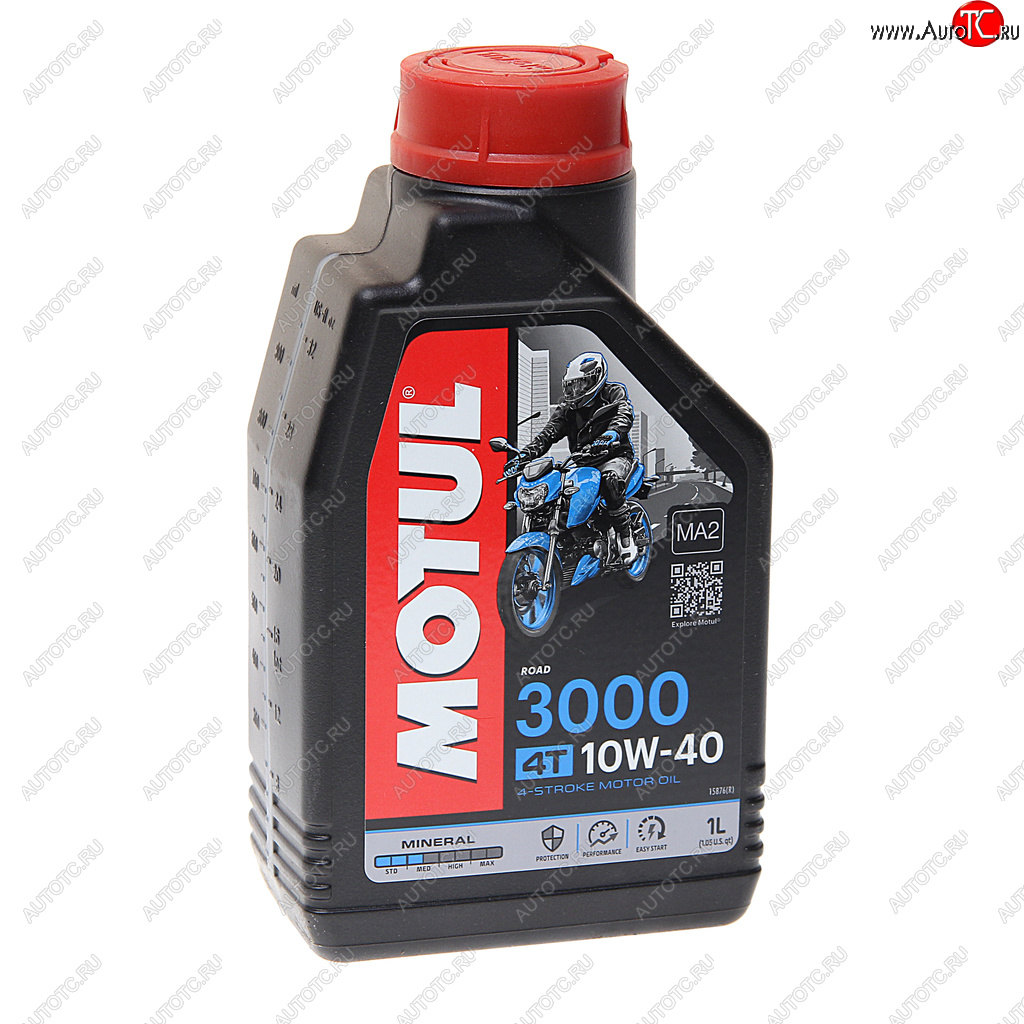 1 149 р. Масло моторное для 4-х тактных двигателей 3000 10W40 мин.1л MOTUL MOTUL 107672  с доставкой в г. Майкоп