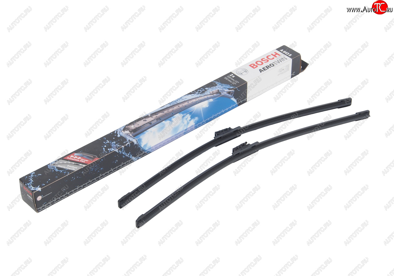 4 189 р. Щетка стеклоочистителя MERCEDES C (W205) комплект BOSCH BOSCH 3397009843  с доставкой в г. Майкоп