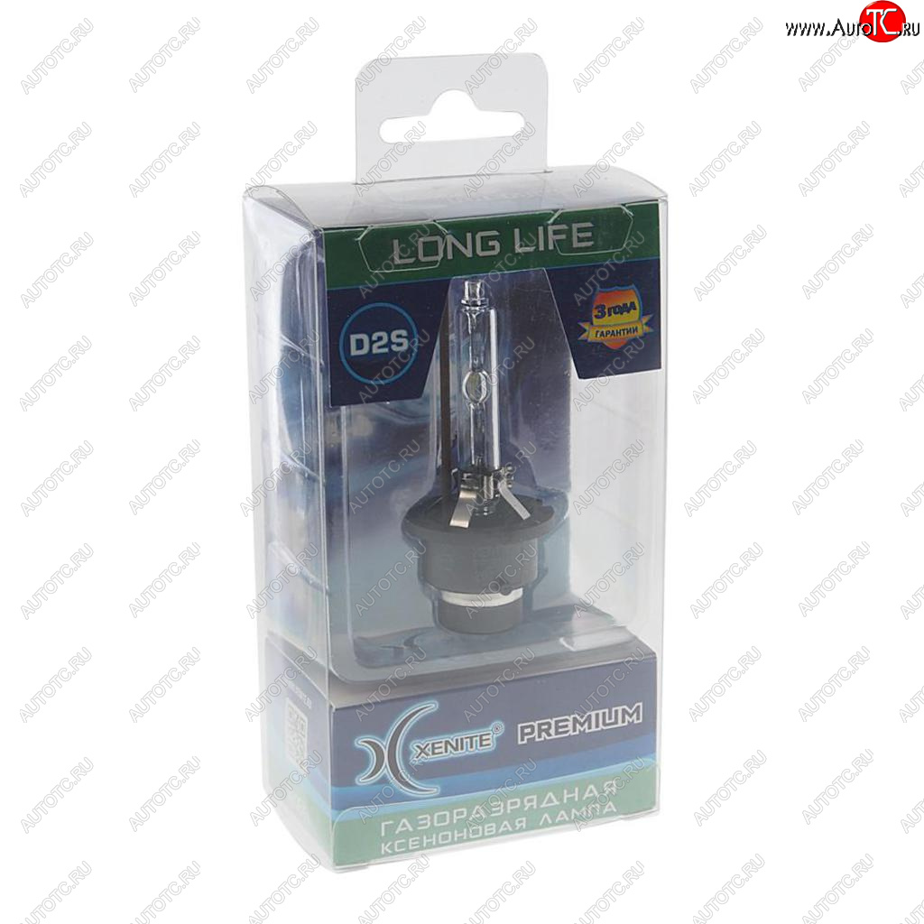 1 159 р. Лампа ксеноновая D2S P32d-2 5000K бокс (1шт.) Long Life Premium XENITE XENITE 1002032 XENITE 1002032  с доставкой в г. Майкоп