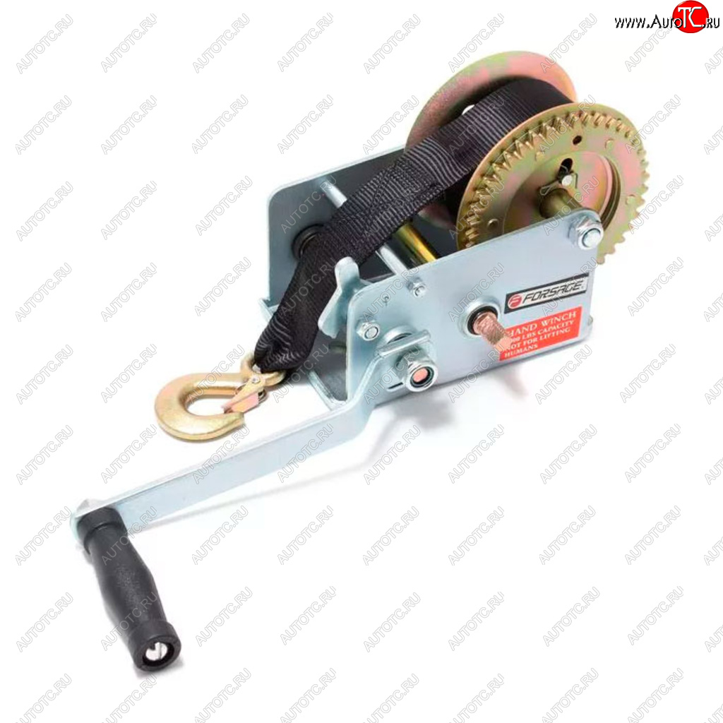 4 899 р. Лебедка барабанная 0.90т L=10м ленточная ROCKFORCE ROCKFORCE rf-trt1201s  с доставкой в г. Майкоп