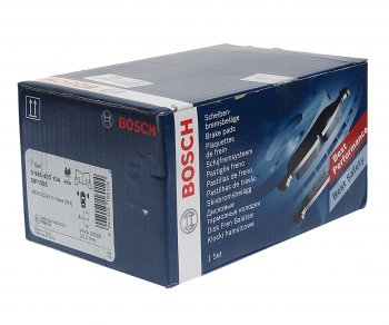 3 299 р. Колодки тормозные передние (4шт.) BOSCH Mercedes-Benz C-Class W204 дорестайлинг седан (2007-2011)  с доставкой в г. Майкоп. Увеличить фотографию 2