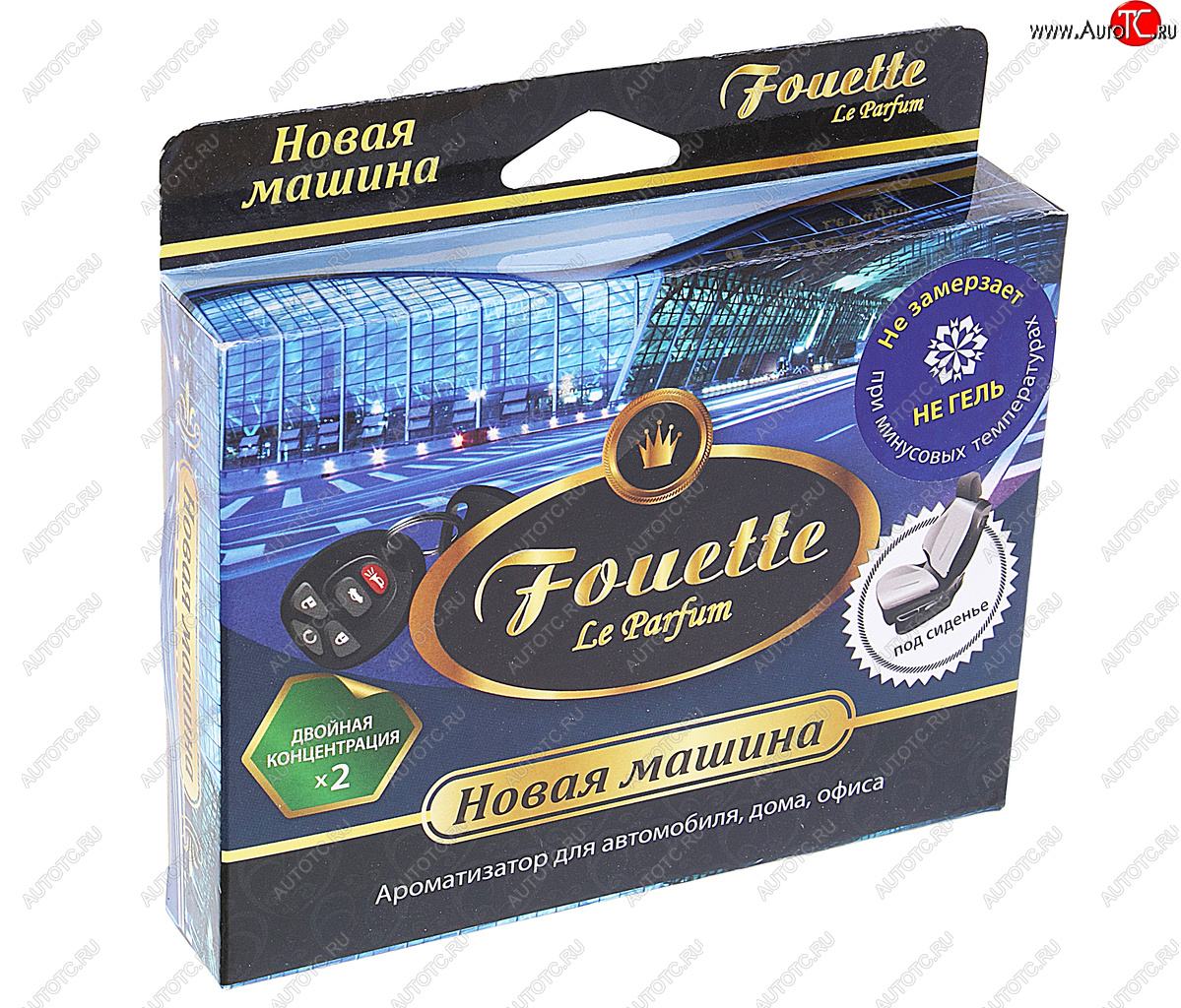 214 р. Ароматизатор под сиденье пенный (новая машина) 200г FOUETTE FOUETTE f-23  с доставкой в г. Майкоп