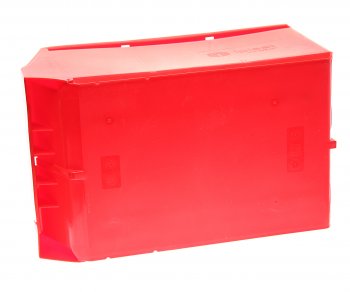 729 р. Лоток складской 500х300х250мм красный IPLAST IPLAST ip-378743  с доставкой в г. Майкоп. Увеличить фотографию 2