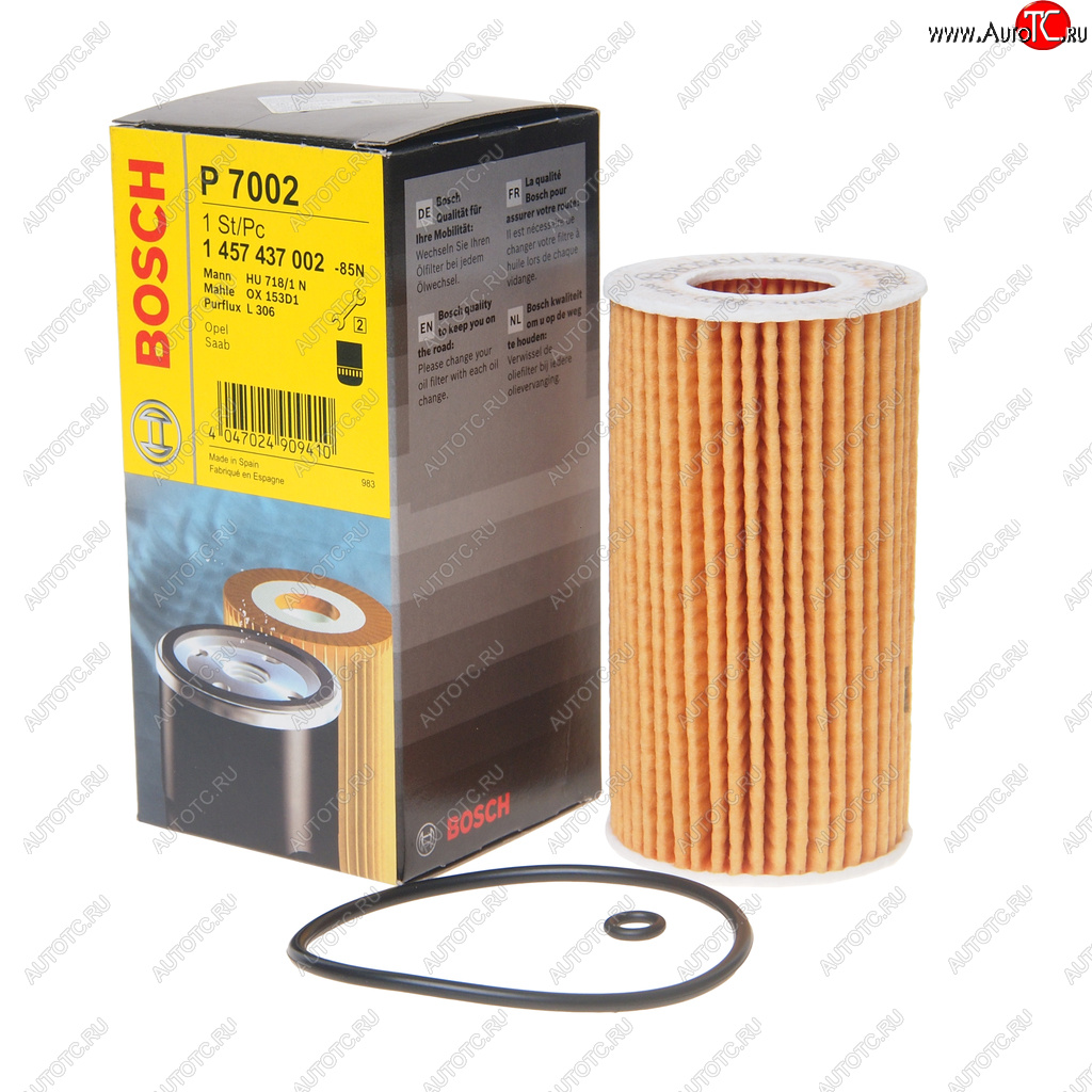 629 р. Фильтр масляный OPEL (98-05) BOSCH BOSCH 1457437002  с доставкой в г. Майкоп