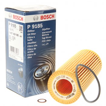 849 р. Фильтр масляный BMW 1 (E87),3 (E90,E46),5 (E60),7 (E65),X3 (E83) (TDI) BOSCH BOSCH 1457429185  с доставкой в г. Майкоп. Увеличить фотографию 1