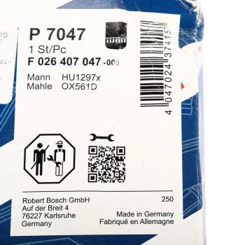 2 599 р. Фильтр масляный DAF CF75,85 (01-) XF95 (02-) BOSCH BOSCH f026407047  с доставкой в г. Майкоп. Увеличить фотографию 6
