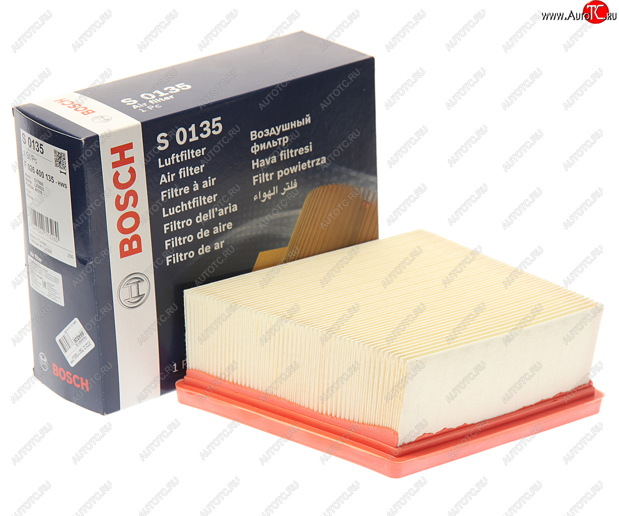 999 р. Фильтр воздушный FORD Fiesta (08-) BOSCH BOSCH f026400135 BOSCH f026400135  с доставкой в г. Майкоп