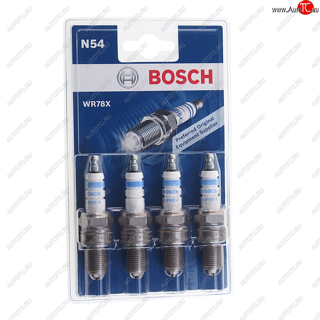 2 159 р. Свеча зажигания ВАЗ-2111 (8 кл.) комплект BOSCH BOSCH 0242232804  с доставкой в г. Майкоп