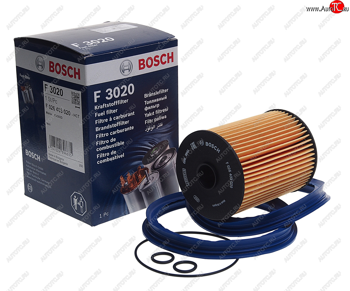 2 979 р. Фильтр топливный MINI Clubman (R55) BOSCH BOSCH f026403020  с доставкой в г. Майкоп