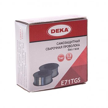 479 р. Проволока сварочная d=0.8мм 1.0кг флюсовая NO NAME e71t-1tgs  с доставкой в г. Майкоп. Увеличить фотографию 2