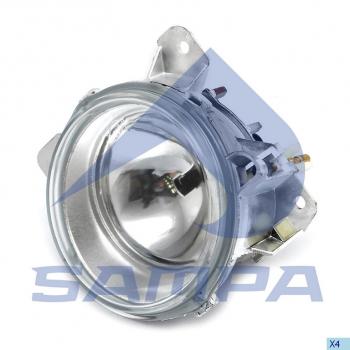 2 099 р. Фара SCANIA 4,P,G,R,T series дальнего света левая внутренняя SAMPA SAMPA 042.072  с доставкой в г. Майкоп. Увеличить фотографию 1