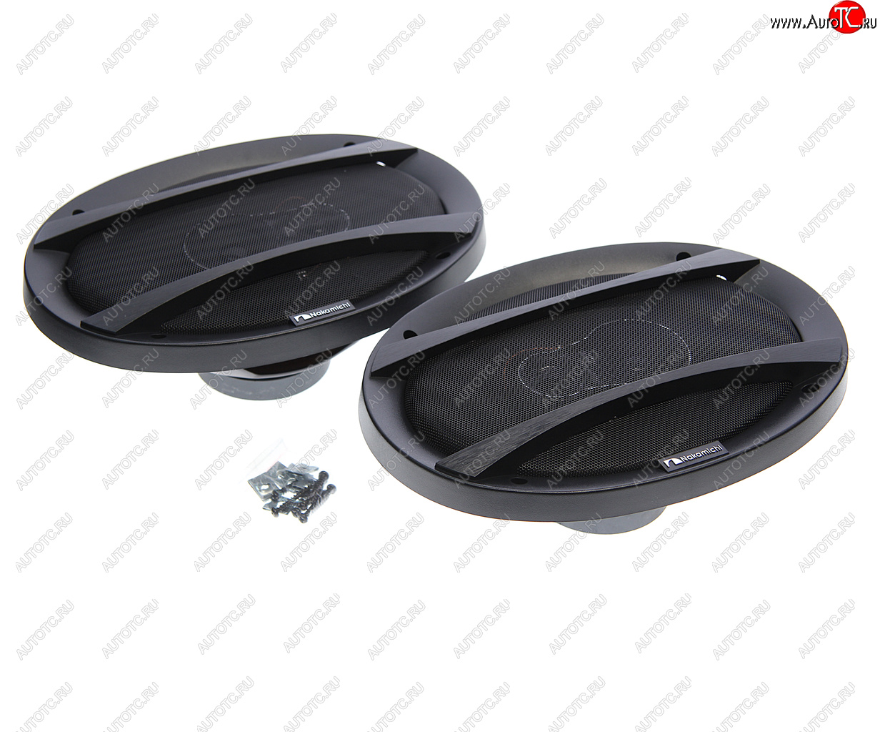 3 499 р. Колонки коаксиальные 6х9 (16х23см) 40Вт NAKAMICHI NAKAMICHI nak-nse-6918r  с доставкой в г. Майкоп