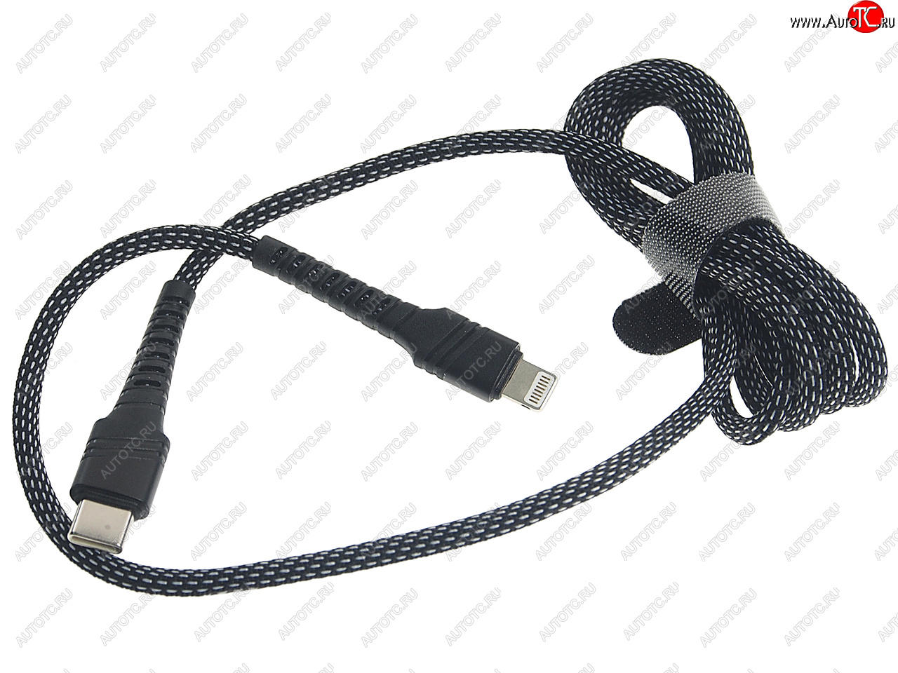 499 р. Кабель iPhone (5-)-USB Type C 1м черный BOROFONE BOROFONE bu21 black  с доставкой в г. Майкоп