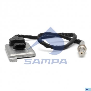15 999 р. Датчик MAN катализатора NOX оксида азота в сборе с блоком (ЕВРО-5) SAMPA SAMPA 023.322  с доставкой в г. Майкоп. Увеличить фотографию 1