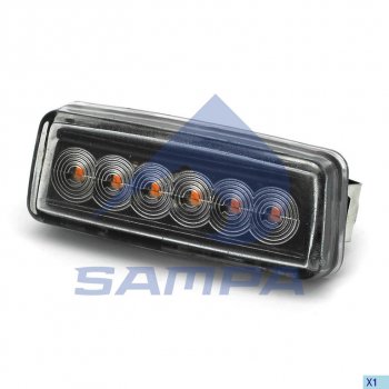 1 429 р. Указатель поворота SCANIA (LED) SAMPA SAMPA 043.460  с доставкой в г. Майкоп. Увеличить фотографию 1