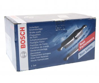 3 599 р. Колодки тормозные передние R17 (4шт.) BOSCH Opel Insignia A дорестайлинг седан (2008-2013)  с доставкой в г. Майкоп. Увеличить фотографию 2
