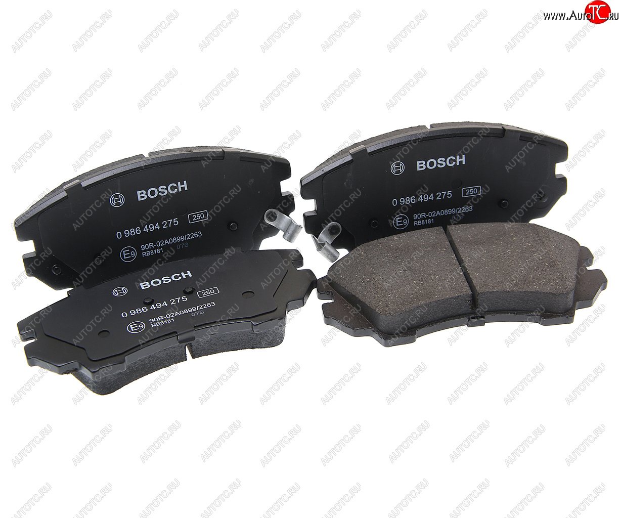 3 599 р. Колодки тормозные передние R17 (4шт.) BOSCH Opel Insignia A дорестайлинг седан (2008-2013)  с доставкой в г. Майкоп
