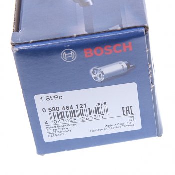 11 699 р. Насос топливный VW Golf (07-14) AUDI A3 (08-13) SKODA Octavia (04-13) электрический BOSCH BOSCH 0580464121  с доставкой в г. Майкоп. Увеличить фотографию 4