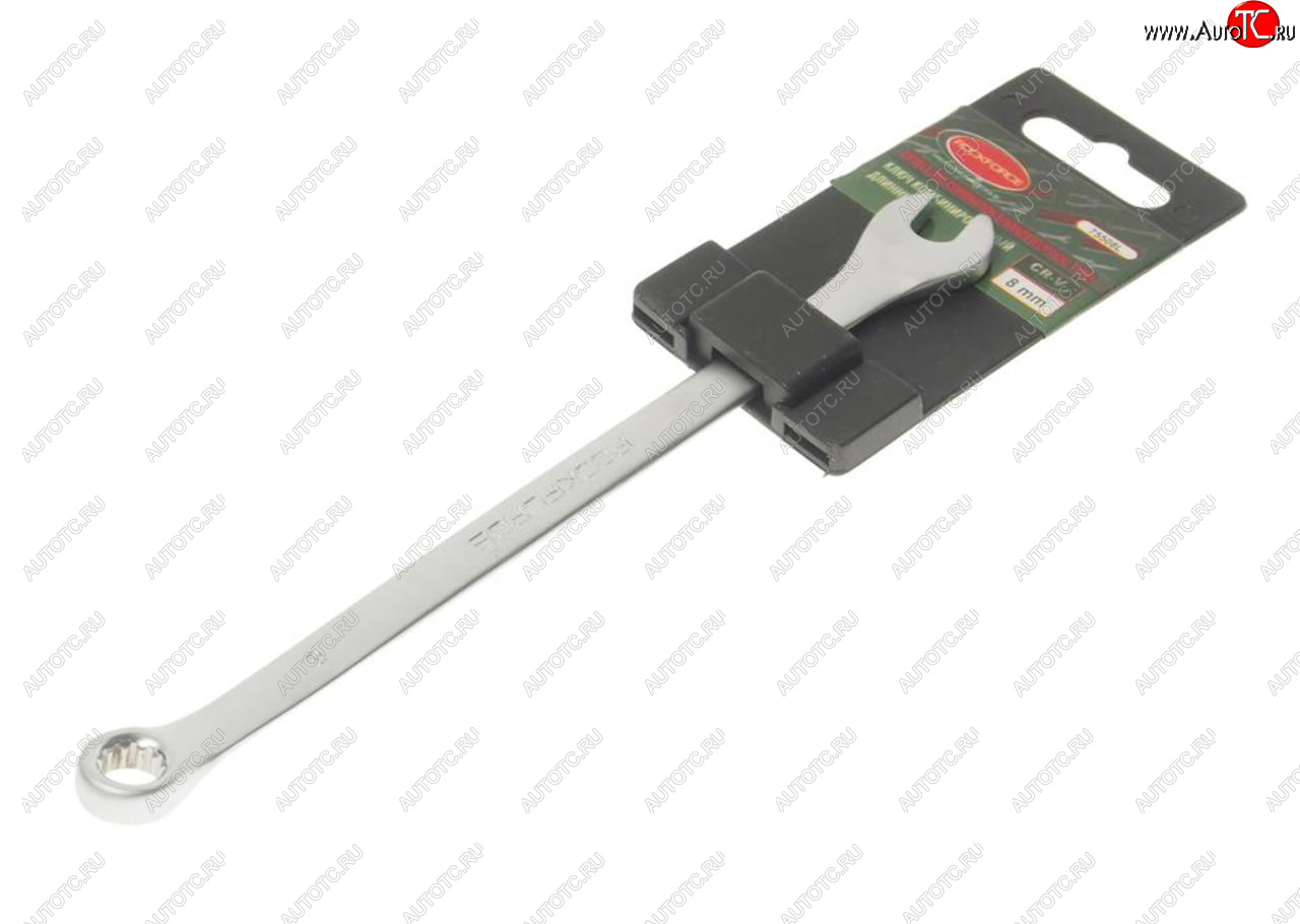 152 р. Ключ комбинированный 8х8мм удлиненный с держателем ROCKFORCE ROCKFORCE rf-75508l  с доставкой в г. Майкоп