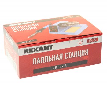 2 499 р. Станция паяльная аналоговая температура пайки 160-500град. 220В 48Вт REXANT REXANT 12-0152  с доставкой в г. Майкоп. Увеличить фотографию 4