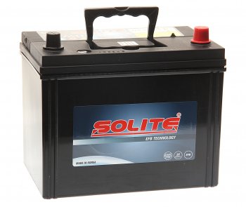 18 449 р. Аккумулятор SOLITE EFB Asia 80Ач обратная полярность SOLITE 6ст80(0) s95l  с доставкой в г. Майкоп. Увеличить фотографию 1