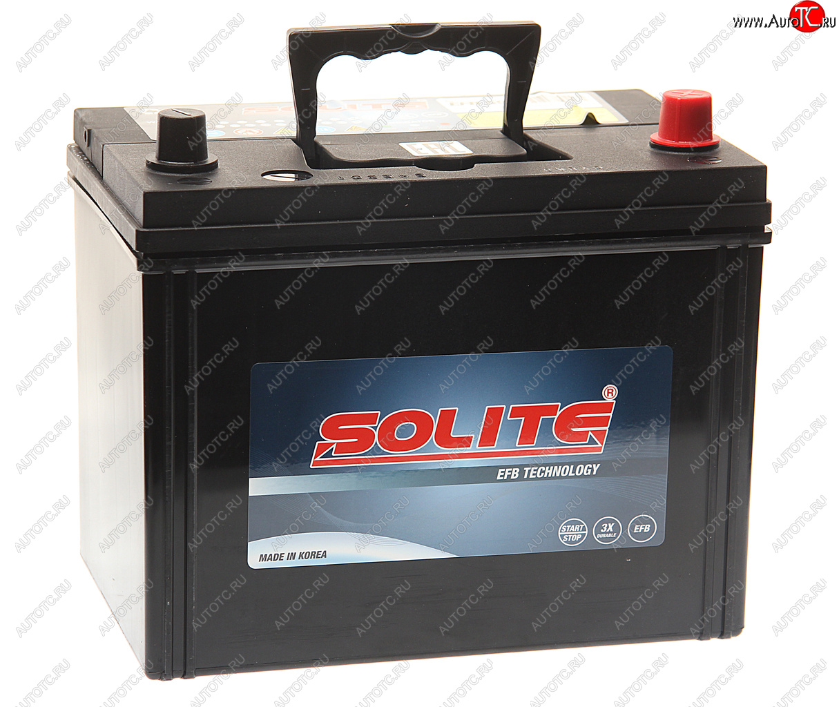 18 449 р. Аккумулятор SOLITE EFB Asia 80Ач обратная полярность SOLITE 6ст80(0) s95l  с доставкой в г. Майкоп