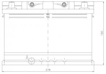 12 649 р. Аккумулятор VOLTHOR Ultra 74Ач обратная полярность VOLTHOR 6ст74(0) 57412  с доставкой в г. Майкоп. Увеличить фотографию 2