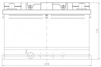 12 699 р. Аккумулятор VOLTHOR Supreme 75Ач обратная полярность,низкий VOLTHOR 6ст75(0) 57510  с доставкой в г. Майкоп. Увеличить фотографию 2