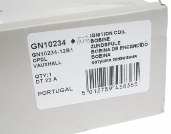 12 899 р. Катушка зажигания CHEVROLET Aveo (11-) (1.6) OPEL Astra J,Insignia (1.61.6 T1.8) DELPHI DELPHI gn10234-12b1  с доставкой в г. Майкоп. Увеличить фотографию 3