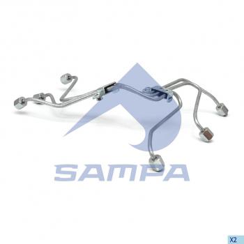4 999 р. Трубка топливная DAF комплект SAMPA SAMPA 050.638  с доставкой в г. Майкоп. Увеличить фотографию 1