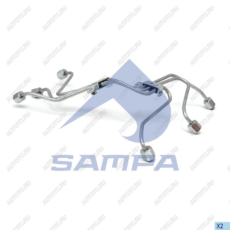 4 999 р. Трубка топливная DAF комплект SAMPA SAMPA 050.638  с доставкой в г. Майкоп